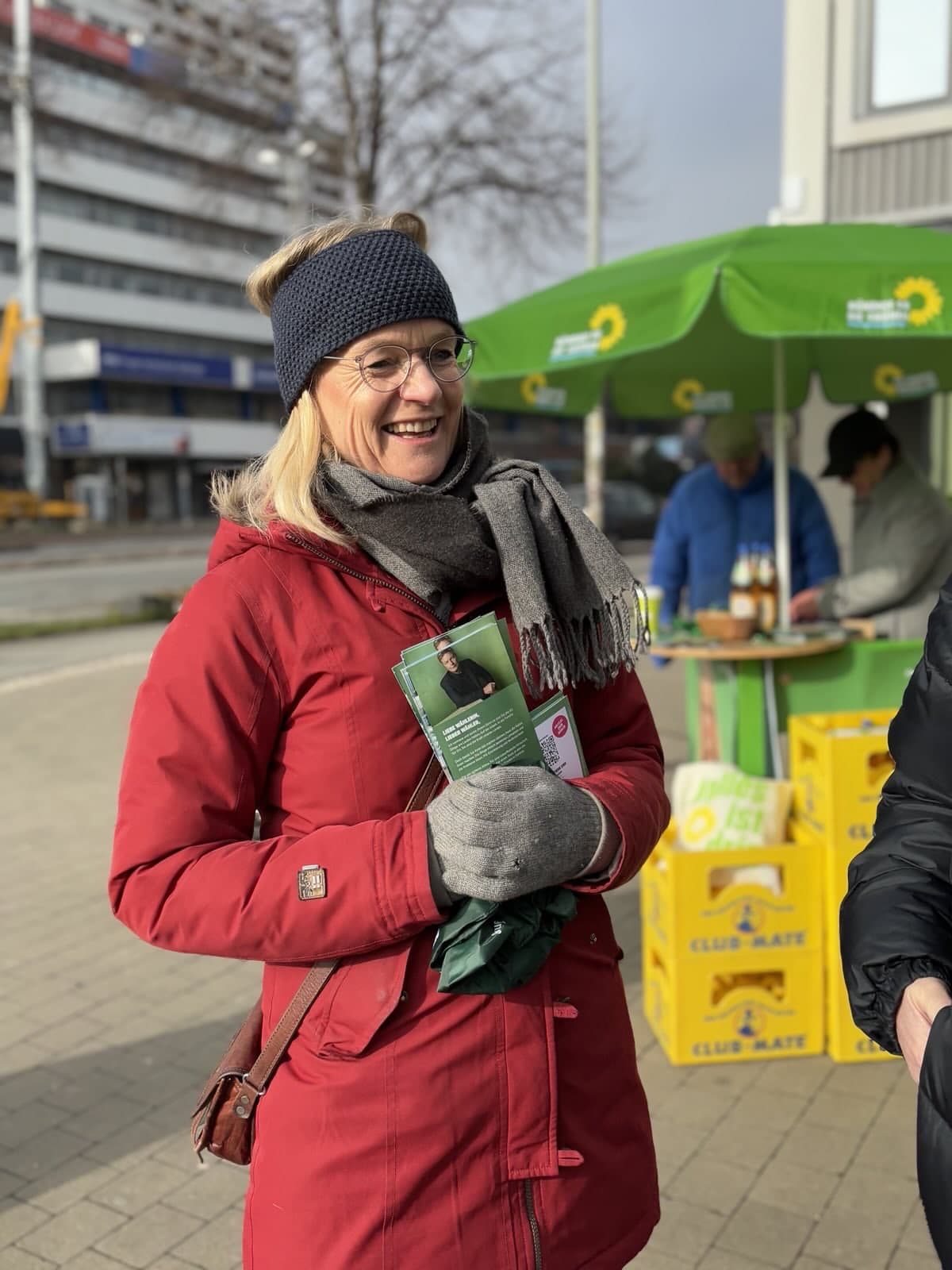 Viola Bundestagswahlkampf